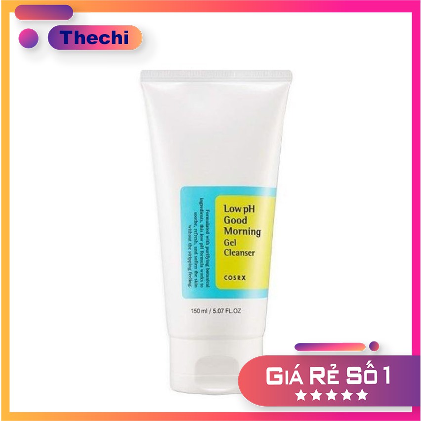 Sữa rửa mặt dịu nhẹ Cosrx Low Ph Good Morning Gel Cleanser Phù hợp với mọi loại da | BigBuy360 - bigbuy360.vn