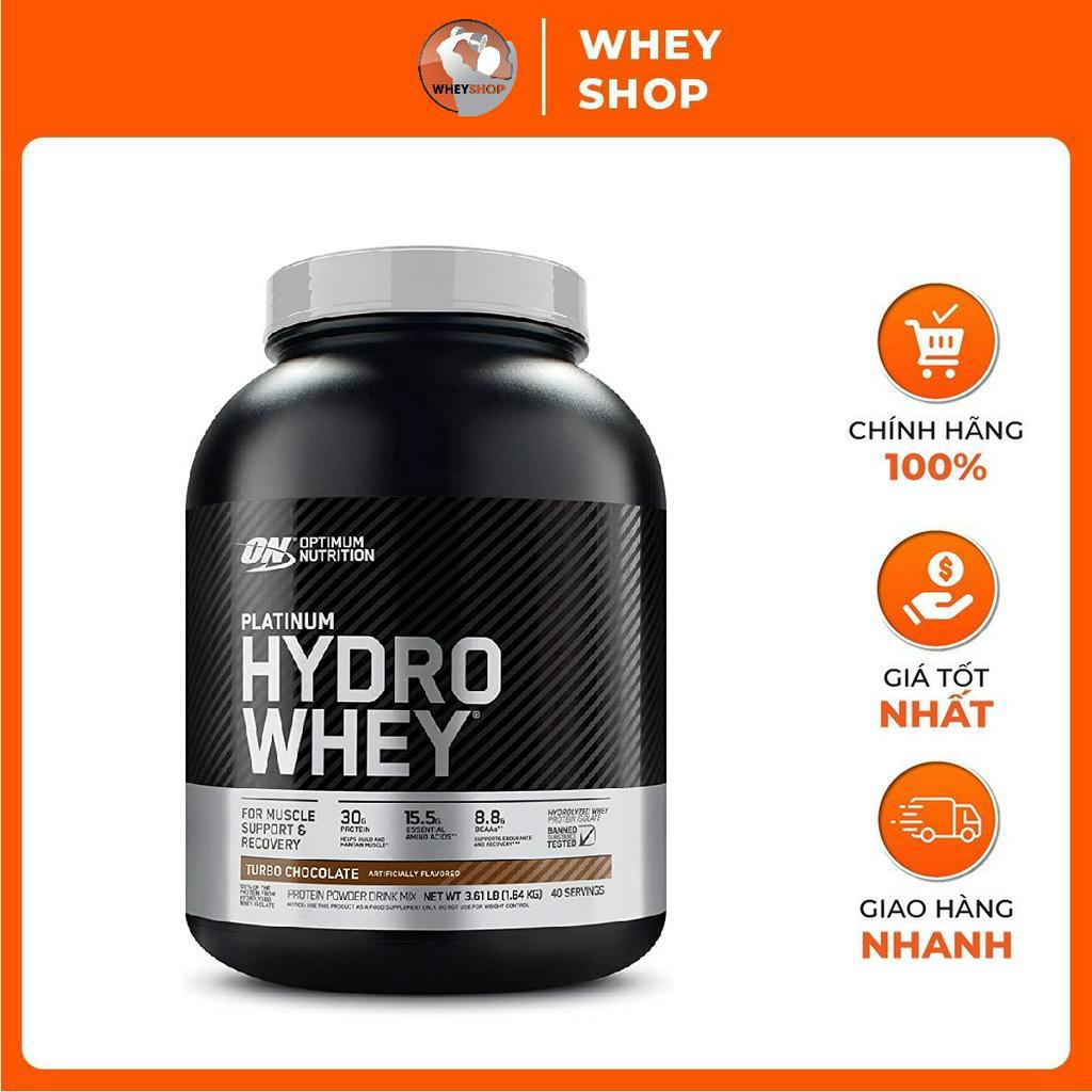 Sữa dinh dưỡng tăng cơ Platinum Hydro Whey 3.5Lbs - WHEYSHOP
