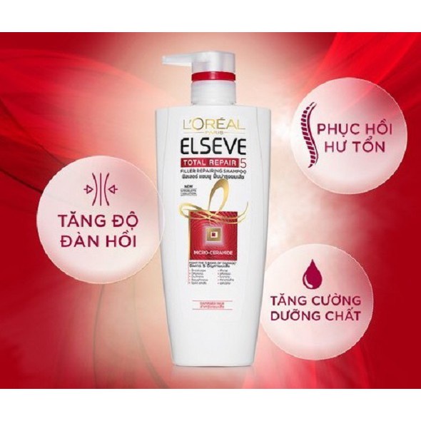 Dầu gội hư tổn LOREAL ELSEVE 620ML