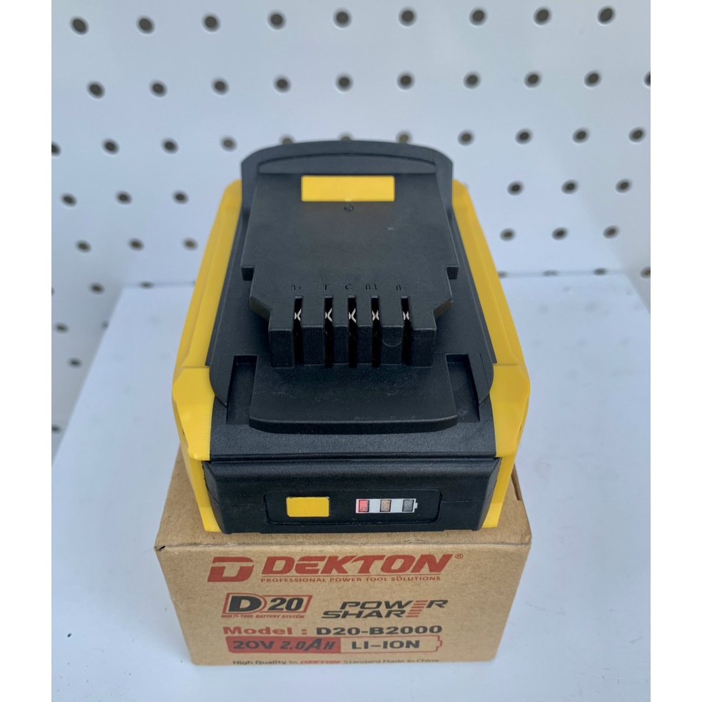 [Dekton Official Store - TP. HCM] Hệ sinh pin Dekton D20 (Chân pin dewalt)