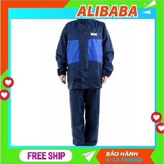 Bộ áo mưa 2 lớp, áo mưa vải dù siêu bền Thành Long