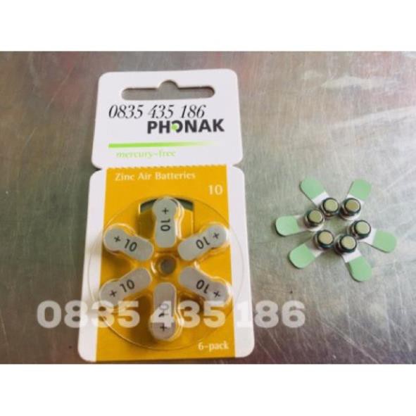 Pin Phonak A10-Pin máy trợ thính