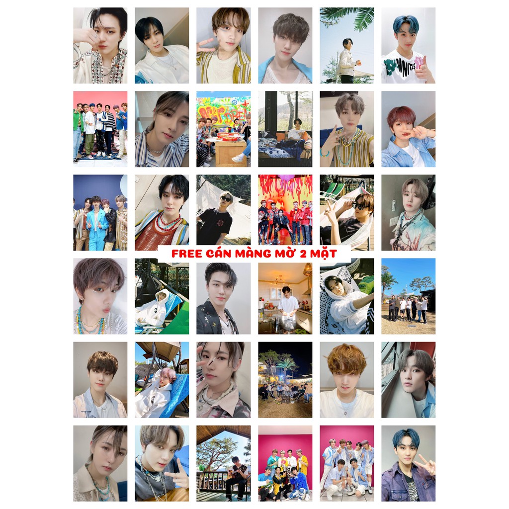 Lomo card 108 ảnh NCT DREAM - Hot Sauce cập nhật Twitter có lẻ 3 set