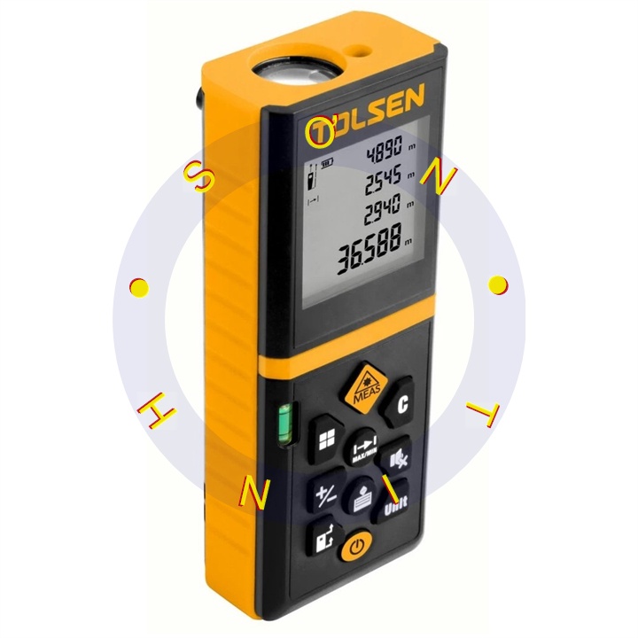 Thước đo khoảng cách 60m Tolsen Laser Distance Meter 35176