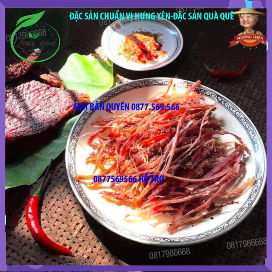 Thịt Lợn Gác Bếp Tây Bắc Thơm Ngon Chuẩn Vị TẶNG CHẨM CHÉO Khô thịt Heo gác bếp