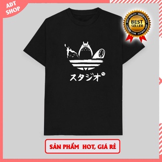 Áo thun anime unisex form rộng tay lỡ in hình MY NEIGHBOR TOTORO STYLE STUDIO GHIBLI manga độc đẹp cực chất