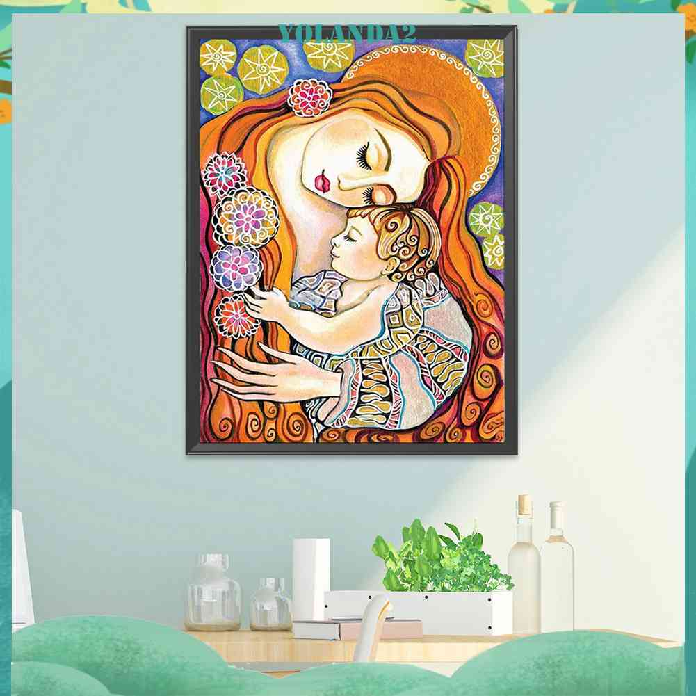 Tranh Thêu Chữ Thập 11CT Họa Tiết Cô Gái