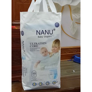 Bỉm quần Nanu size M/L/XL/XXL/3XL 50 miếng DC