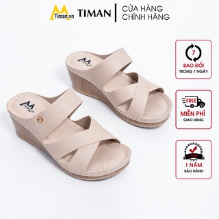 Dép đế xuồng nữ trung niên TIMAN P76 cao cấp chính hãng bảo hành 1 năm