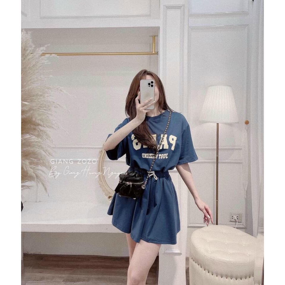 Bộ đùi Pariss chữ lớn, quần dáng váy 3 màu ( kèm ảnh thật, video ) | BigBuy360 - bigbuy360.vn