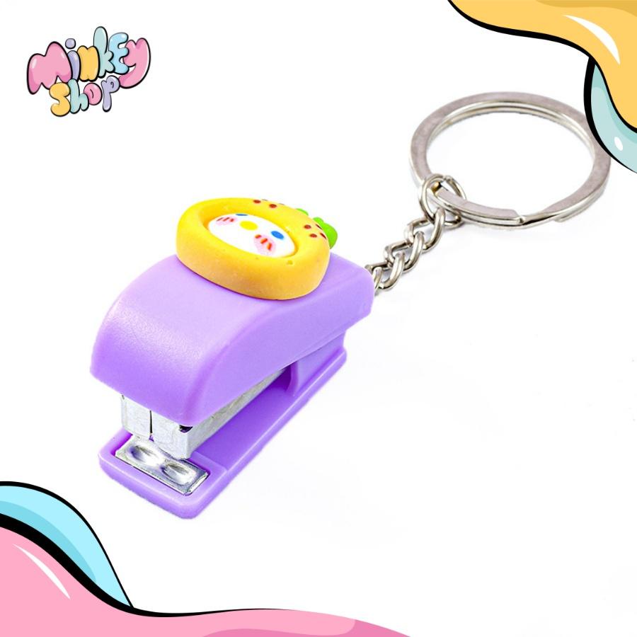 Móc Khoá Kim Bấm Độc Đáo Đáng Yêu Dễ Thương Nhiều Mẫu Phụ Kiện Túi Xách Balo Cặp Xách Cute 02MKKB -Minkey