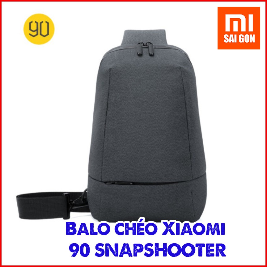 Túi Đeo Chéo Xiaomi Chest Bag / Balo chéo Xiaomi 90 Snapshooter 2019 - Đen | WebRaoVat - webraovat.net.vn