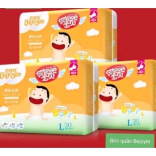 [SIÊU MỎNG, SIÊU THẤM HÚT] Bỉm Bejoyie nội địa Trung Dán/ Quần S120, M96, L90, XL78, XXL66