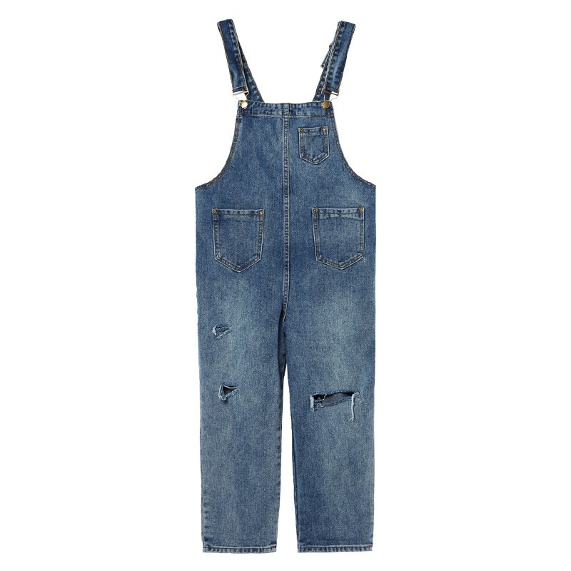 Quần Yếm Jean Bigsize Rách Gối Cá Tính MPS19 - Mery Shoes | BigBuy360 - bigbuy360.vn