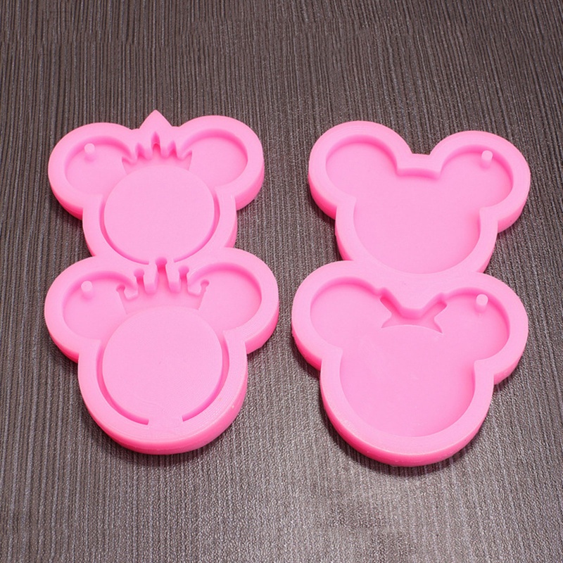 Khuôn Làm Móc Khóa / Điện Thoại Bằng Nhựa Resin Không Đánh Bóng DIY