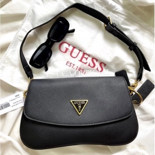 Túi Guess Cordelia Flap Shoulder Bag Black