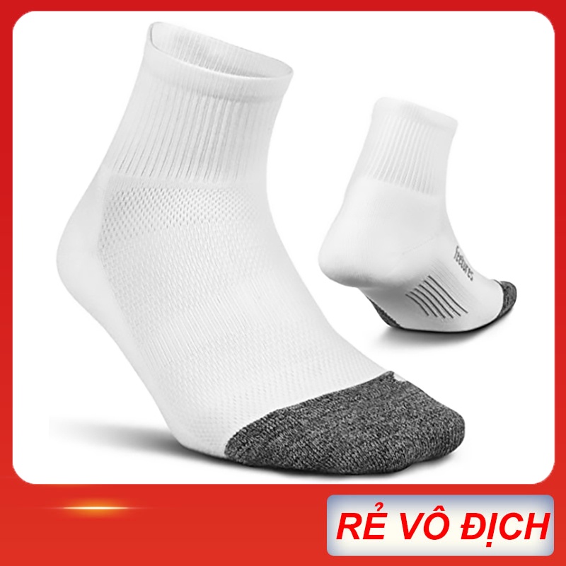 Tất, vớ thể thao Feetures ( SET 4 đôi ) cổ ngắn, lửng cho nam nữ chạy bộ, hàng dệt kim chất lượng cao xuất khẩu Mỹ