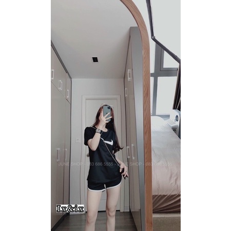 Bộ Nai quần đùi viền TH6