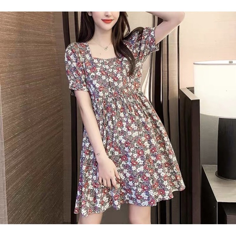 Đầm hoa siêu xinh