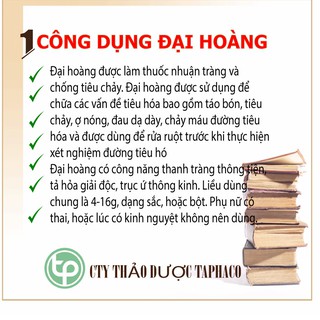 Đại hoàng sấy khô túi lớn loại 500gram - Thảo dược Tấn Phát