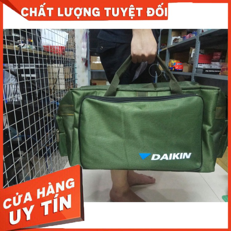 [HÀNG CHÍNH HÃNG] [ ẢNH THẬT]    Túi đựng đồ nghề Daikin size đại 48x32x25  [CHO KHÁCH XEM HÀNG]