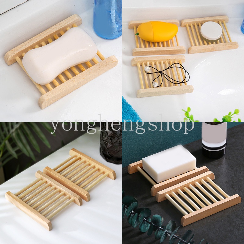 Giá Đỡ Xà Phòng Bằng Gỗ Tự Nhiên Tiện Dụng Và Bền