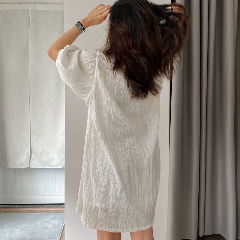 Đầm suông tay phồng | BigBuy360 - bigbuy360.vn