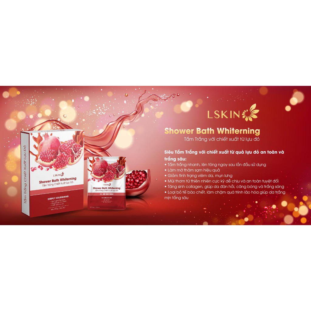 Tắm trắng Lskin Whitening Body