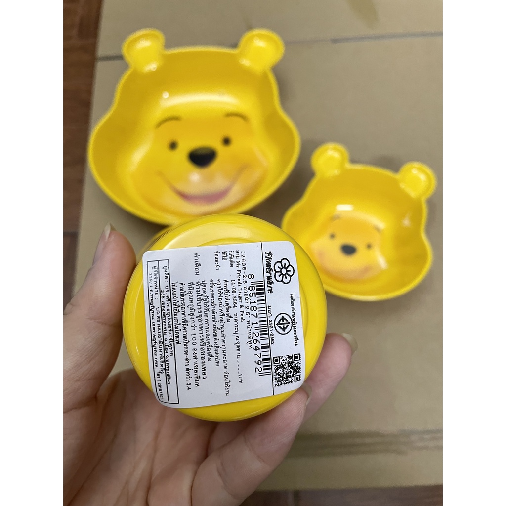 Combo Chén Bát CốcThìa Ăn Dặm Hình Gấu Pooh Thái Lan