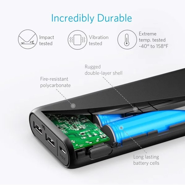 Pin sạc dự phòng Anker A1252 15600mAh Portable