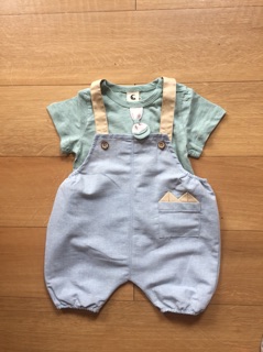 Set yếm áo bé trai