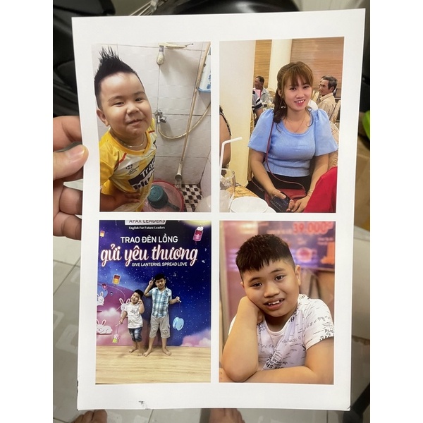 IN ẢNH MÀU CHẤT LƯỢNG CAO CÓ CÁN MÀN CHỐNG BAY MÀU