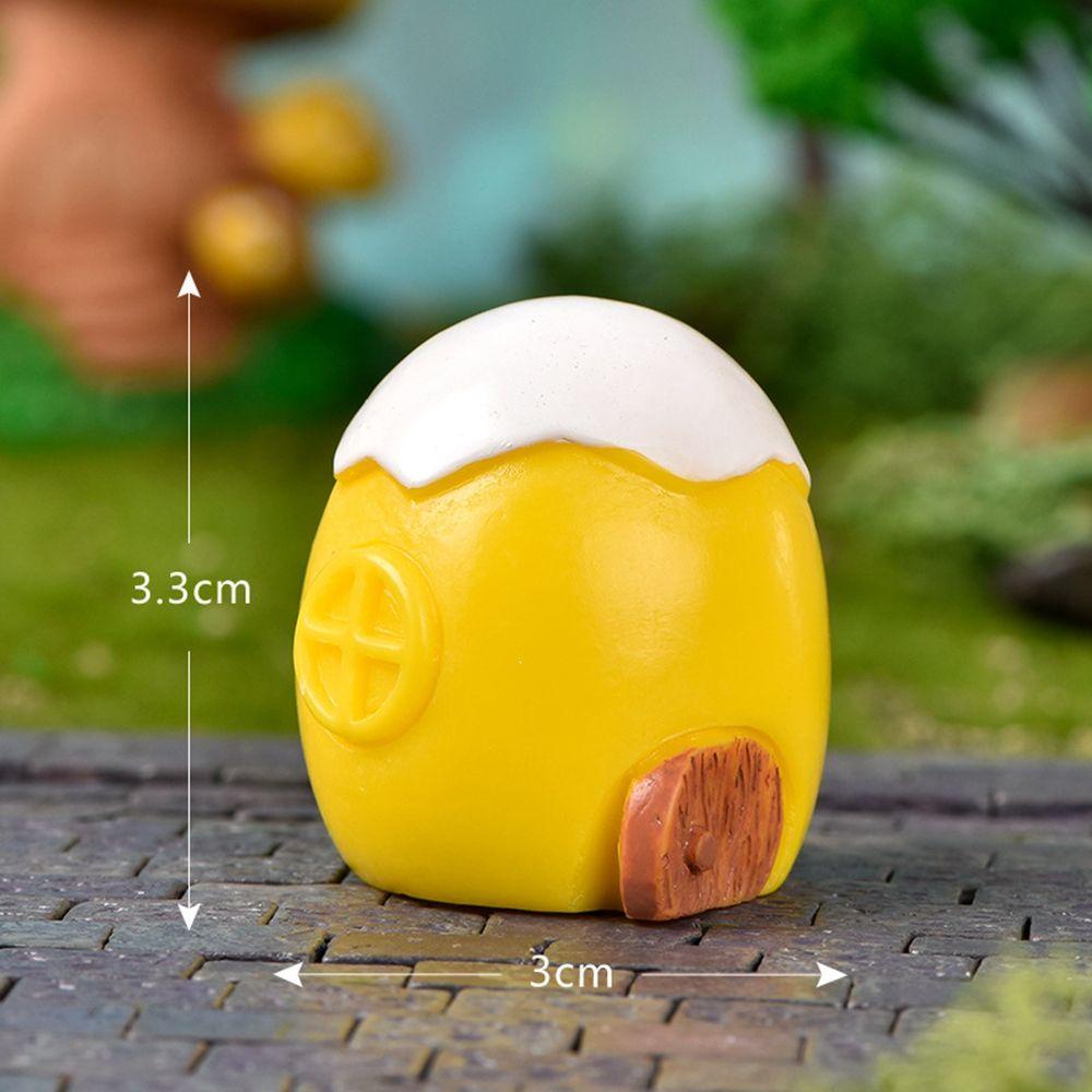 Mô Hình Gà Con Bằng Nhựa Resin Dễ Thương Trang Trí Tiểu Cảnh