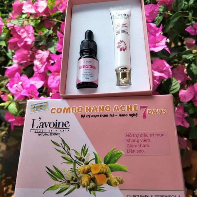 COMBO HỖ TRỢ LÀM GIẢM MỤN LAVOINE