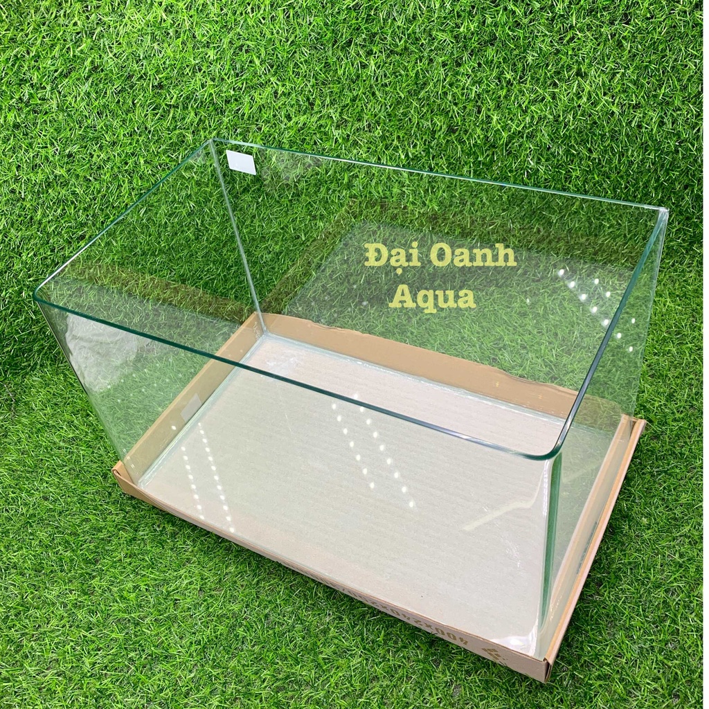 Bộ Bể Cá Kính Đúc 40cm Mini Để Bàn, Dài 40cm Rộng 24cm Cao 25cm - Bể Cá Cảnh Thủy Sinh Mini