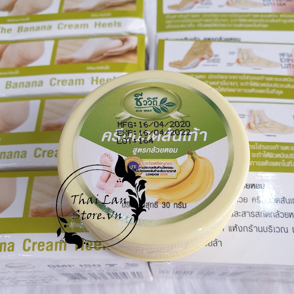 Kem Nẻ Gót Chân Banana Chuối Heel CREAM Thái Lan