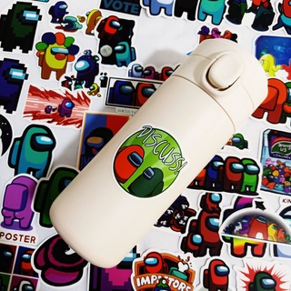 Set of 50 Waterproof Amang Us-Series Text Stickers For Car Decoration