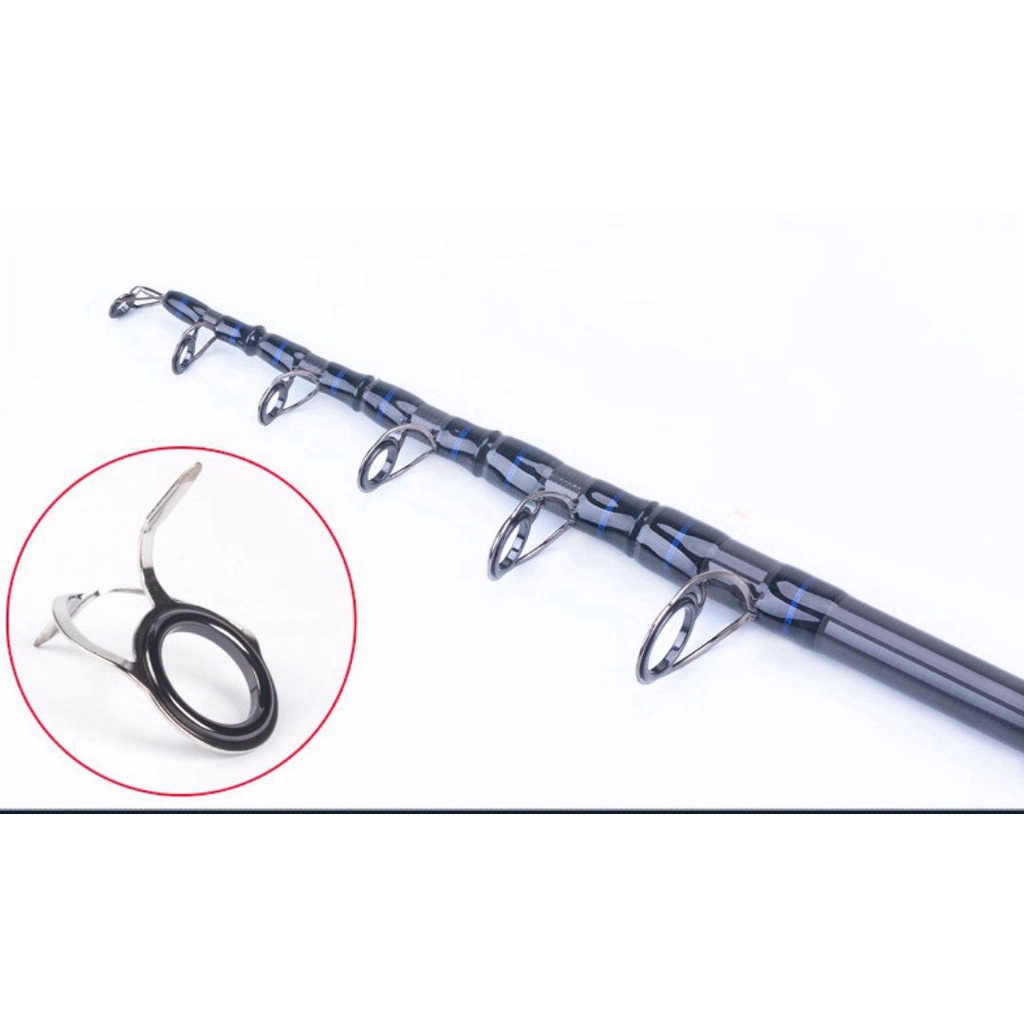 BỘ 8 KHOEN CẦN 2 KHÚC Đủ Kích Thước -  dùng cho cần máy, cần 2 khúc, cần iso, cần lancer... - Trung Tâm Đồ Câu 24H