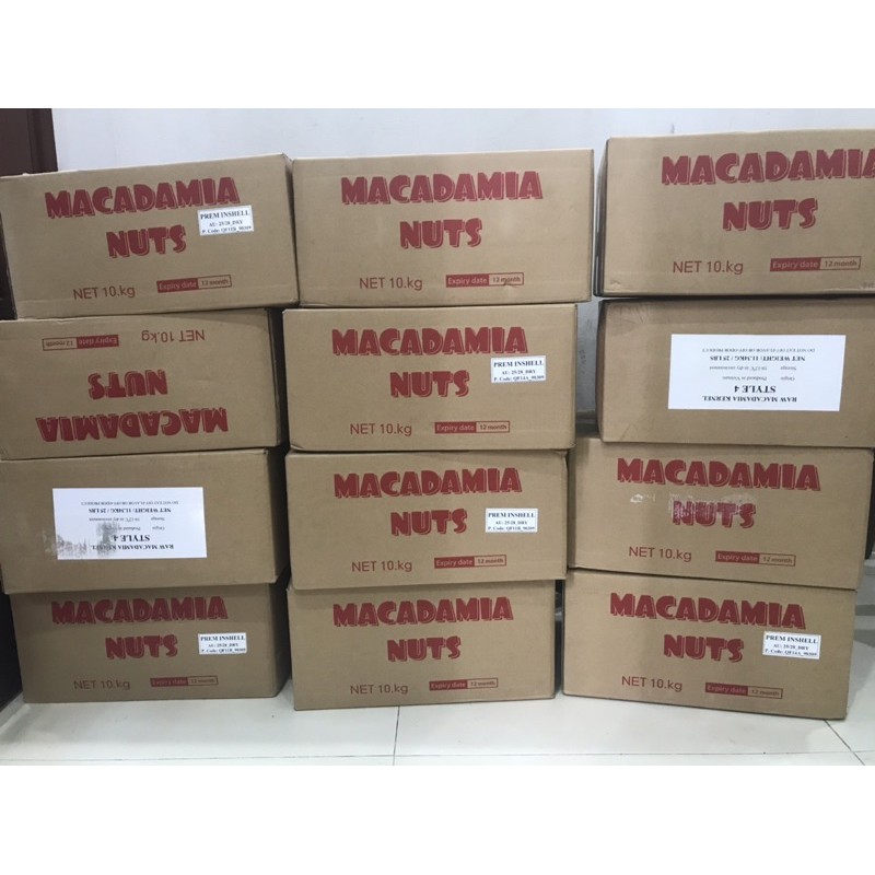 500g Macca nứt vỏ Úc [Size to]