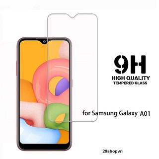 Kính cường lực Samsung A01 (Trong suốt)