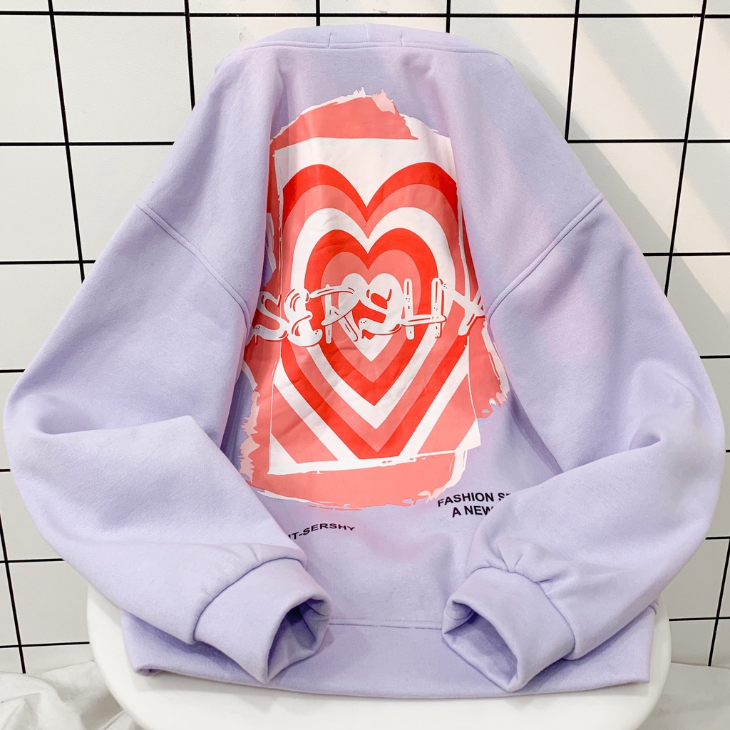 Áo Khoác Hoodie Form Rộng Phối Zip Unisex SISI Vải Nỉ Bông - Tuni Store