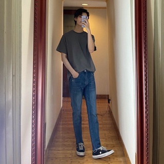 Quần jeans dáng slimfit basic