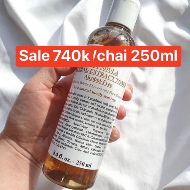 Toner Kiehl cúc 250ml - 500ml
