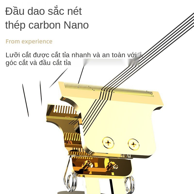 [Hàng mới về] Tông đơ cắt tóc T9 phong cách retro tiện dụng