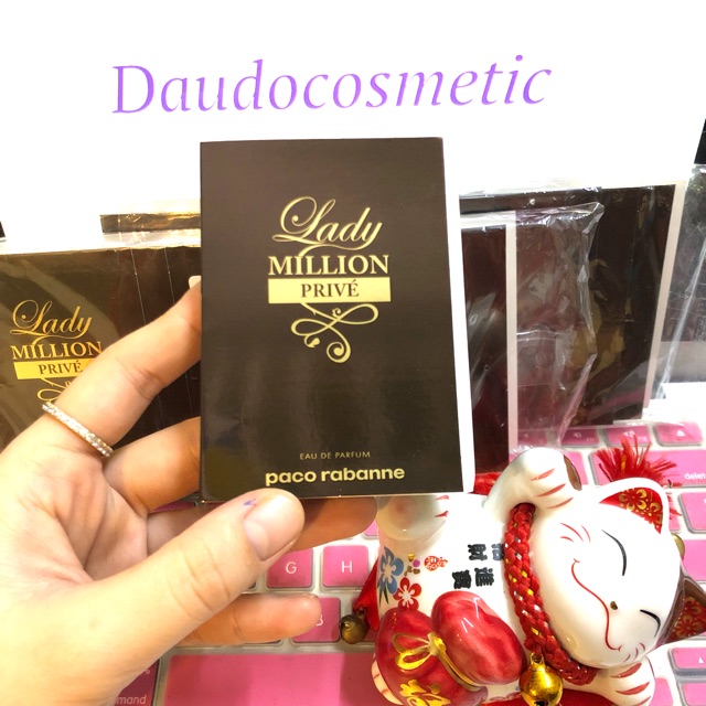 [ vial ] Nước hoa Paco Rabanne Lady Million Prive EDP 1.5ml