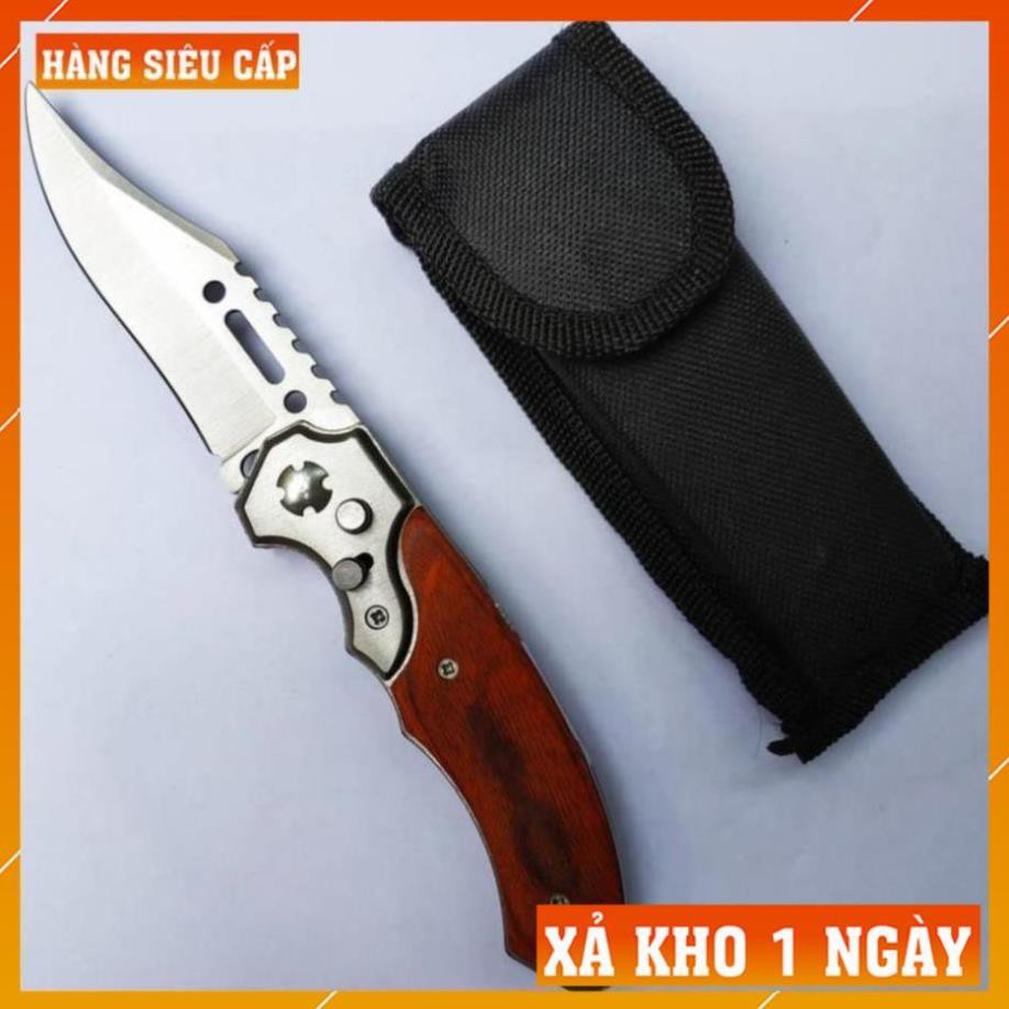 [FreeShip – Xả Kho 1 Ngày]  Dao Phượt Gấp Cao Cấp Chính Hãng Có Nút Bấm Và Bao Đựng - Dao Phượt Giá Rẻ Quân Đội | BigBuy360 - bigbuy360.vn