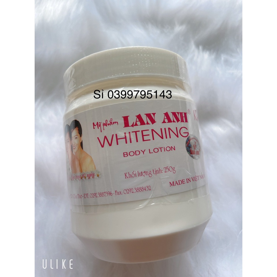 Kem trắng da body Lan Anh cao cấp 250g ms 67