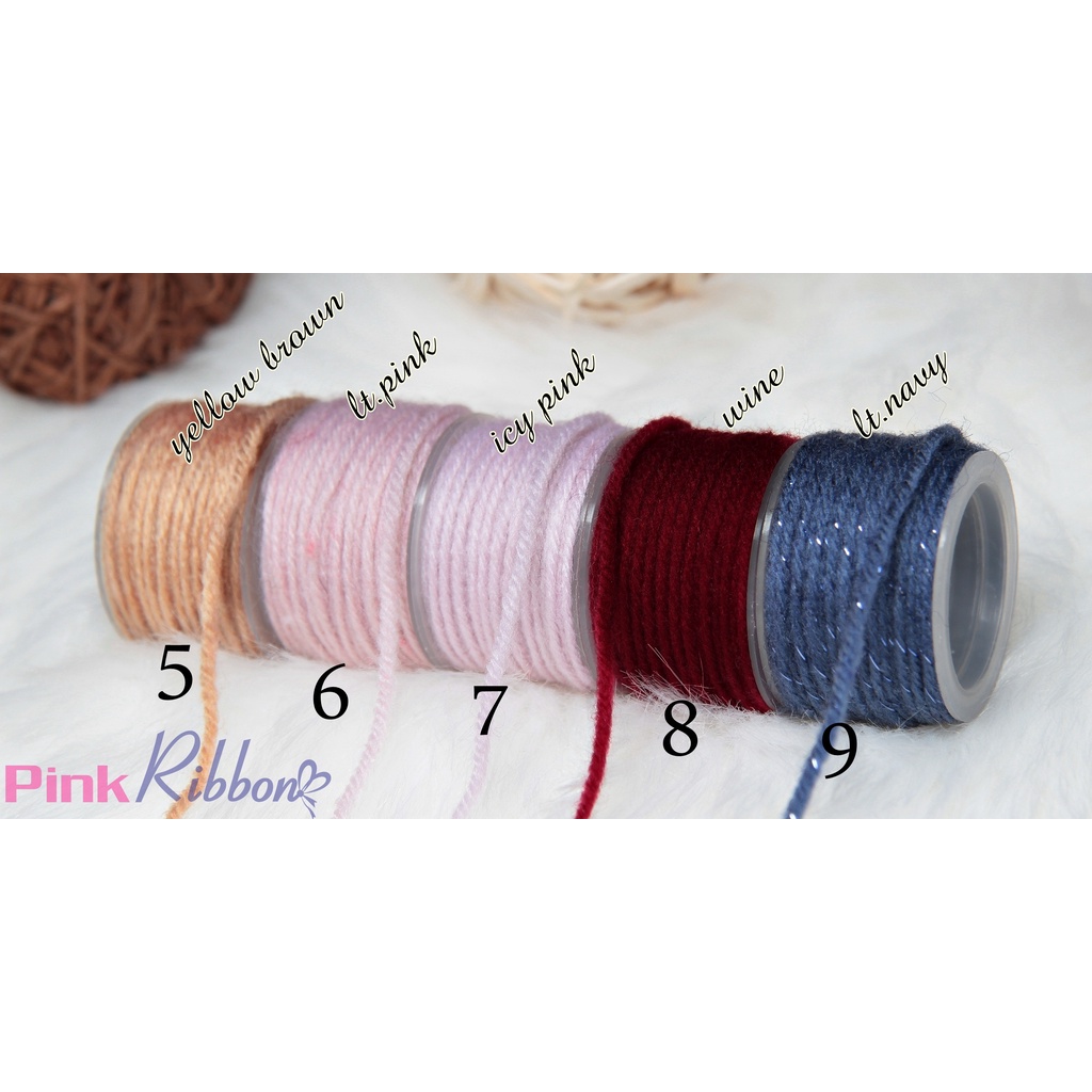 Len tổng hợp loại se 4 sợi, kích thước 3mm (Cuộn 5gram)