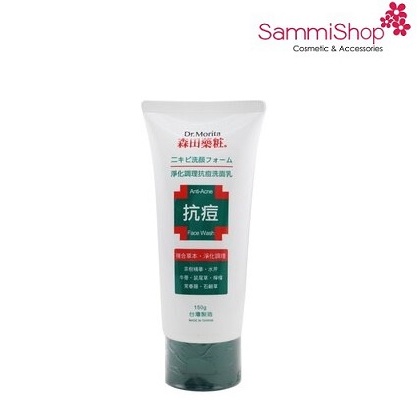 Dr.Morita Sữa rửa mặt ngừa mụn Anti-Acne Face Wash 150g