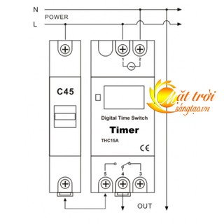 Công tắc hẹn giờ lập trình điện tử THC30A